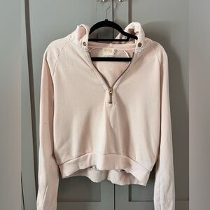 Nation LTD Vega dressed up hoodie baby pink